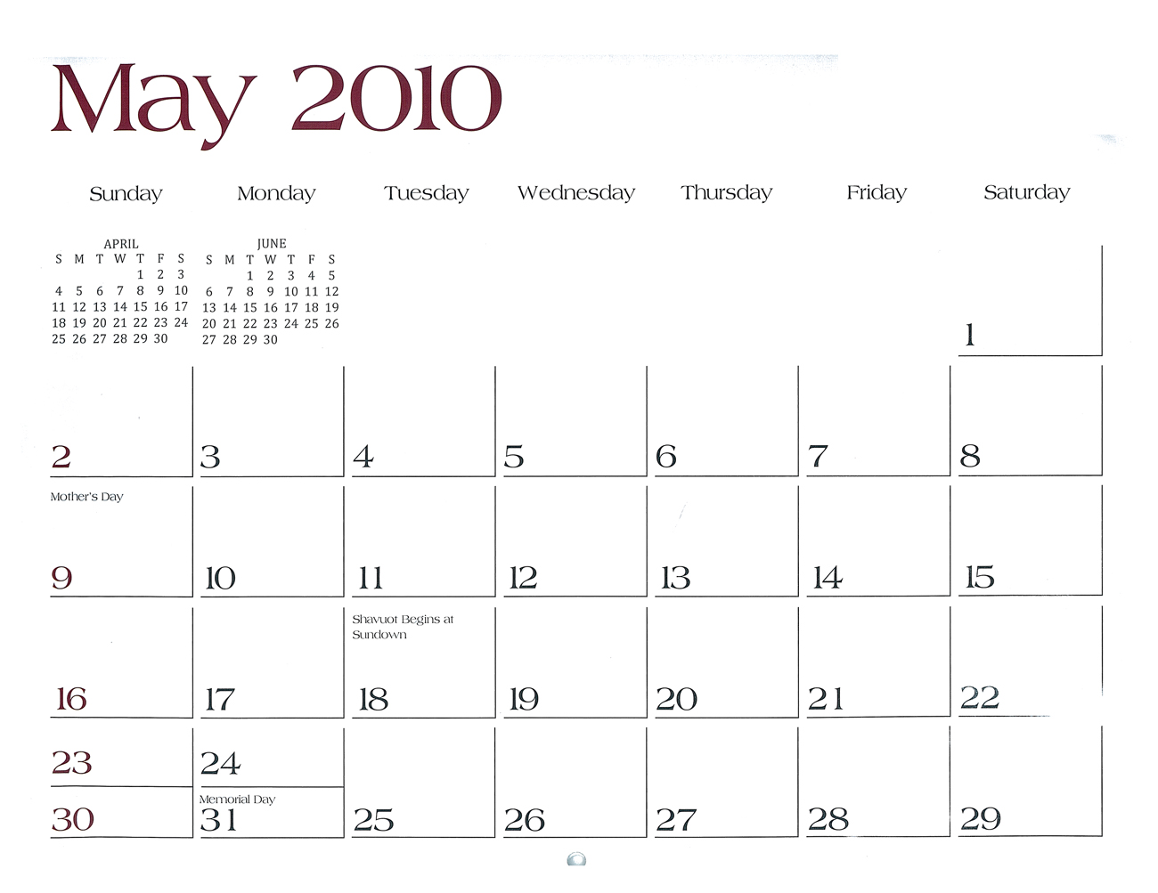 2010 Prophecy Calendar: May - He would be crucified between two thieves