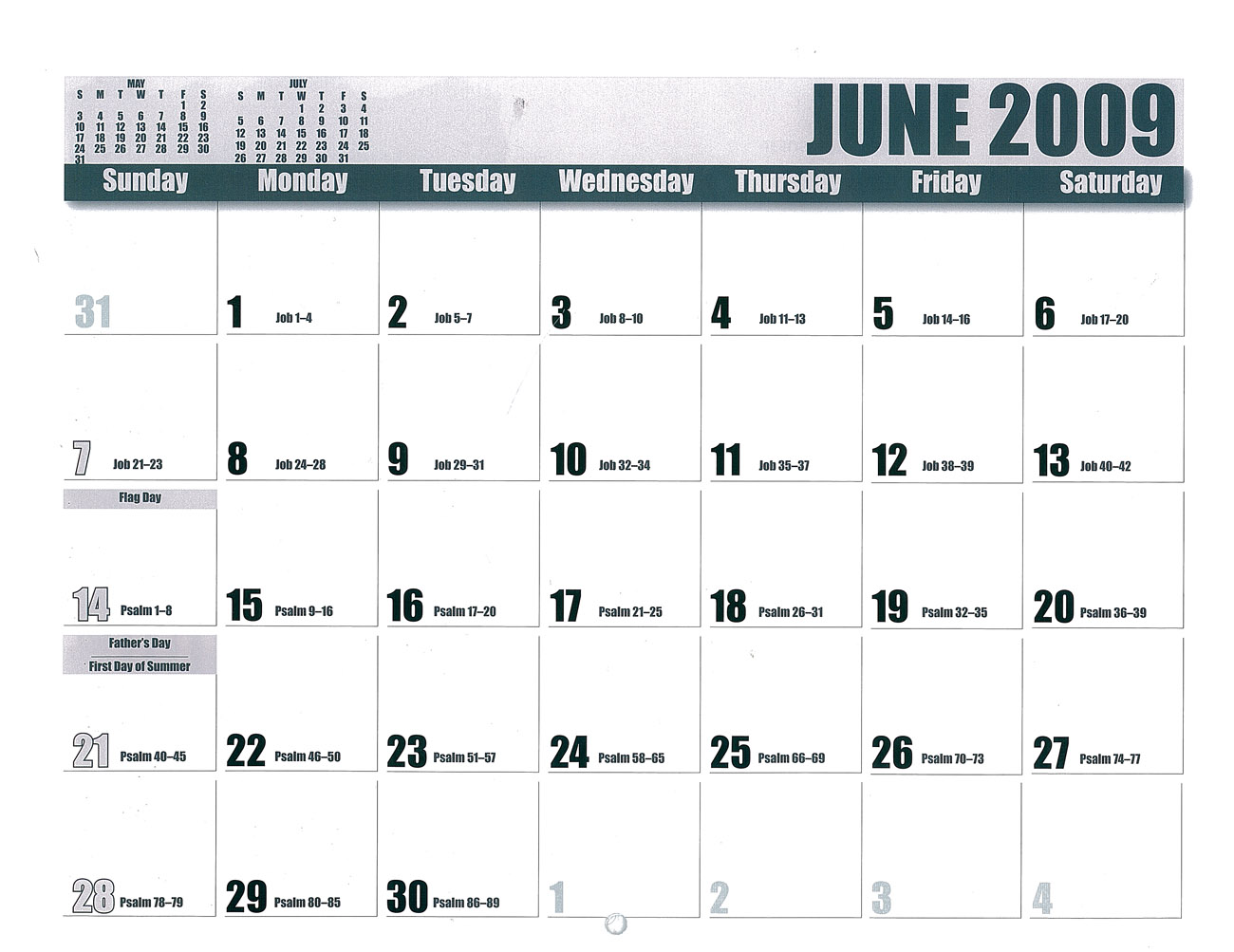 2009 Prophecy Calendar: June - modern inventions