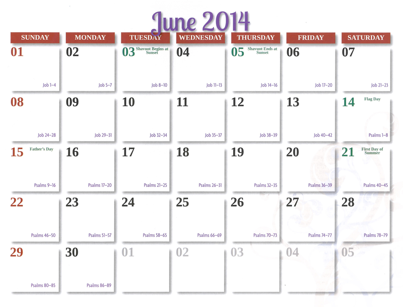 2014 Prophecy Calendar: June - Prophecies of Hosea