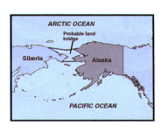 Picture Showing a Probable Land Bridge in the Arctic