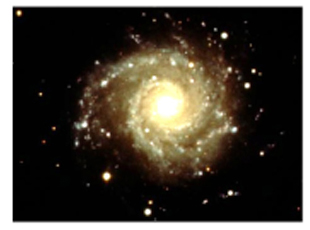 Picture of a Deep Space Galaxy