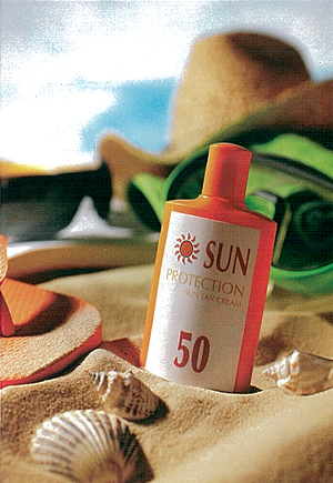 Pic of Sunscreen Lotion