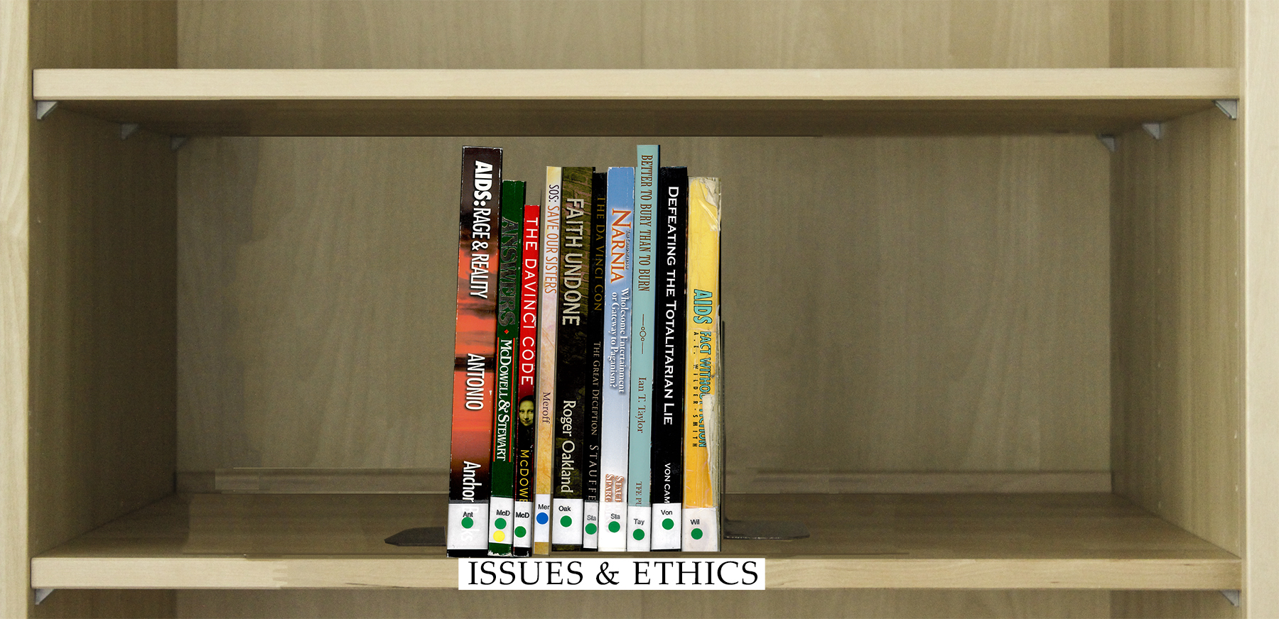 Index of Books Under the Category Issues & Ethics.