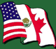 Picture of The North American Union flag.