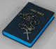 Picture of a Bible with a crucifix.