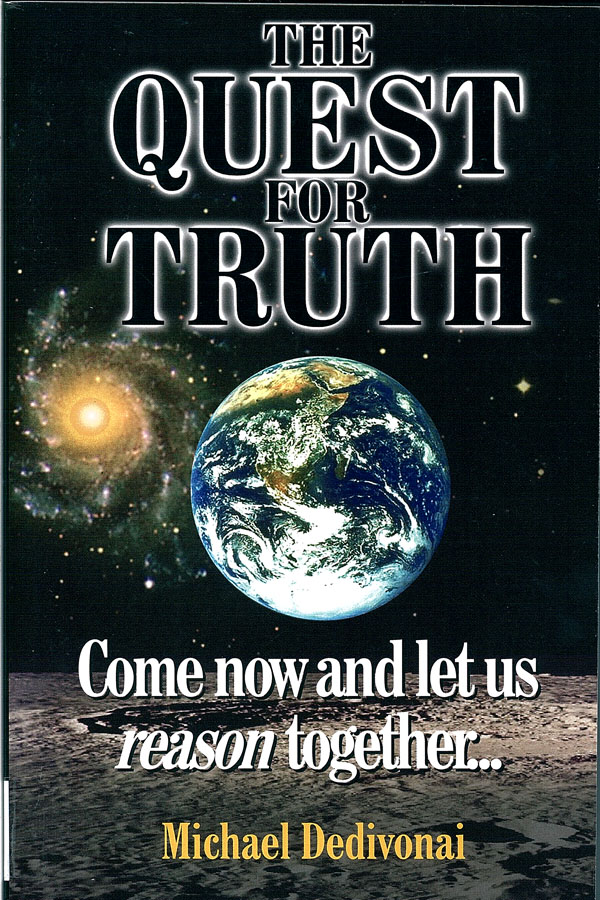 Picture of the front cover of the book entitled The Quest for Truth.