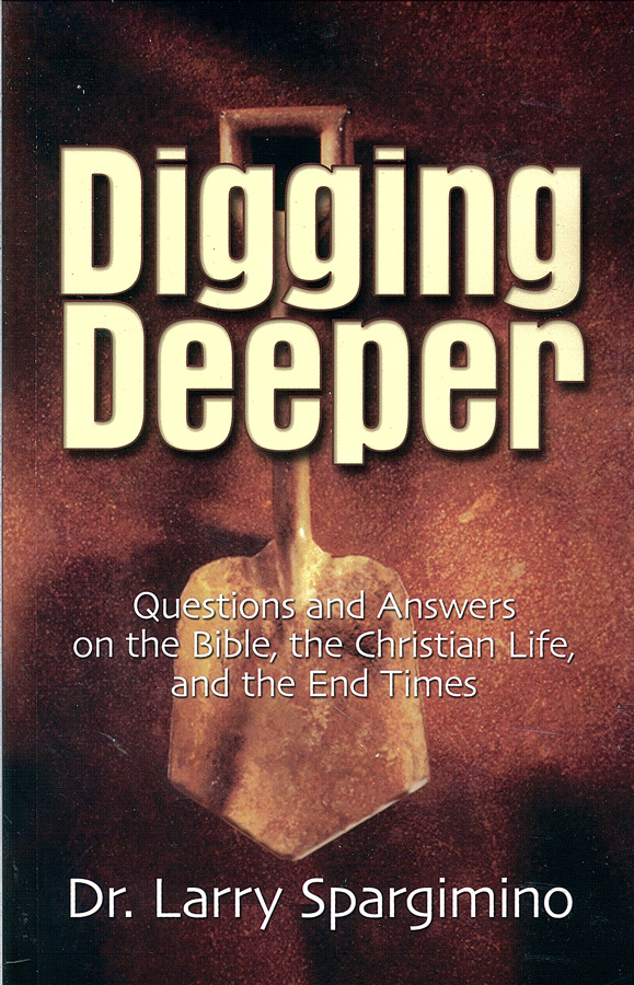 Picture of the front cover of the book entitled Digging Deeper.