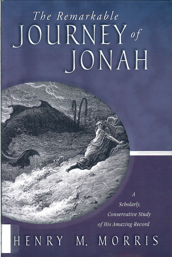 Picture of the front cover of the book entitled The Remarkable Journey of Jonah.