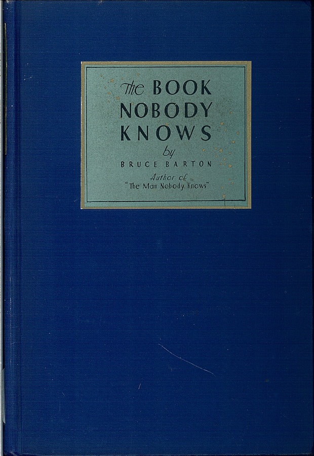 Picture of the front cover of the book entitled The Book Nobody Knows.