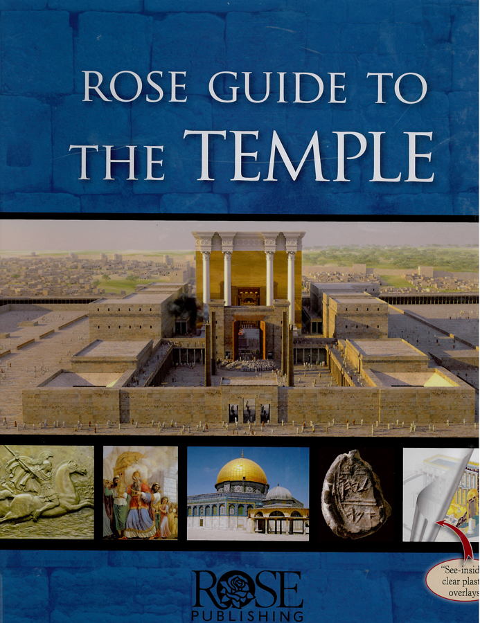Picture of the front cover of the book entitled Rose Guide to the Temple.