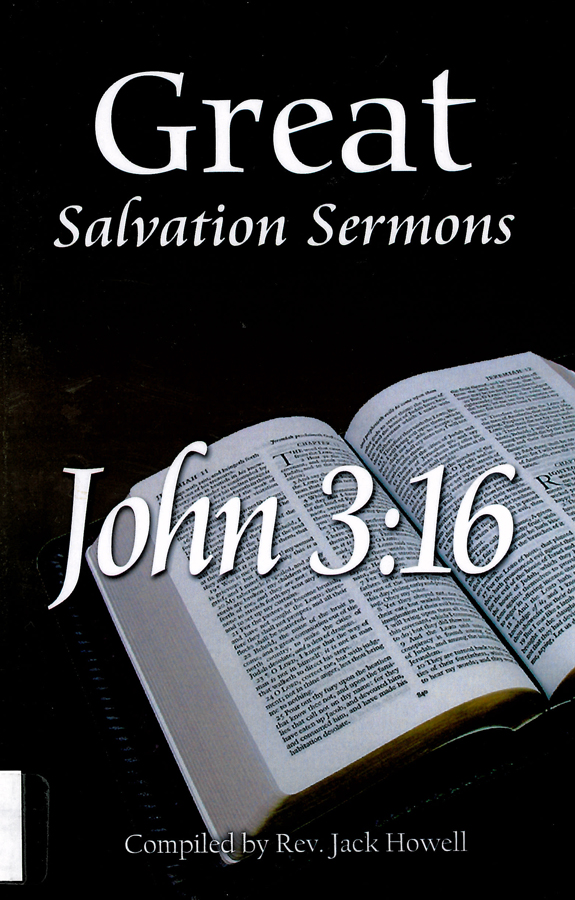 Picture of the front cover of the book entitled Great Salvation Sermons.