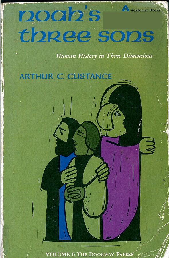 Picture of the front cover of the book entitled Noah's Three Sons.