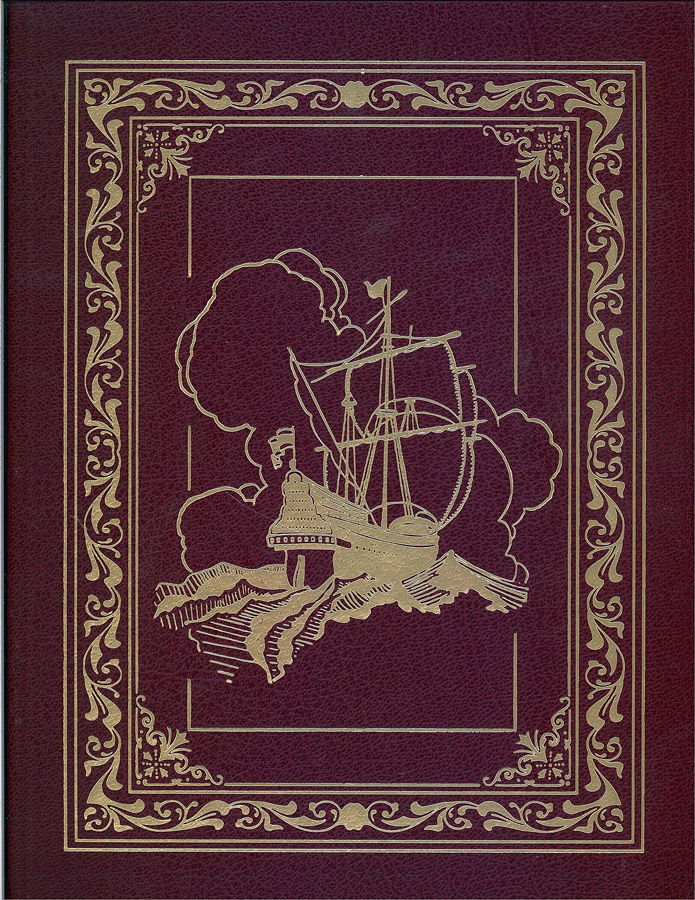 Picture of the back cover of the book entitled The Annals of the World.