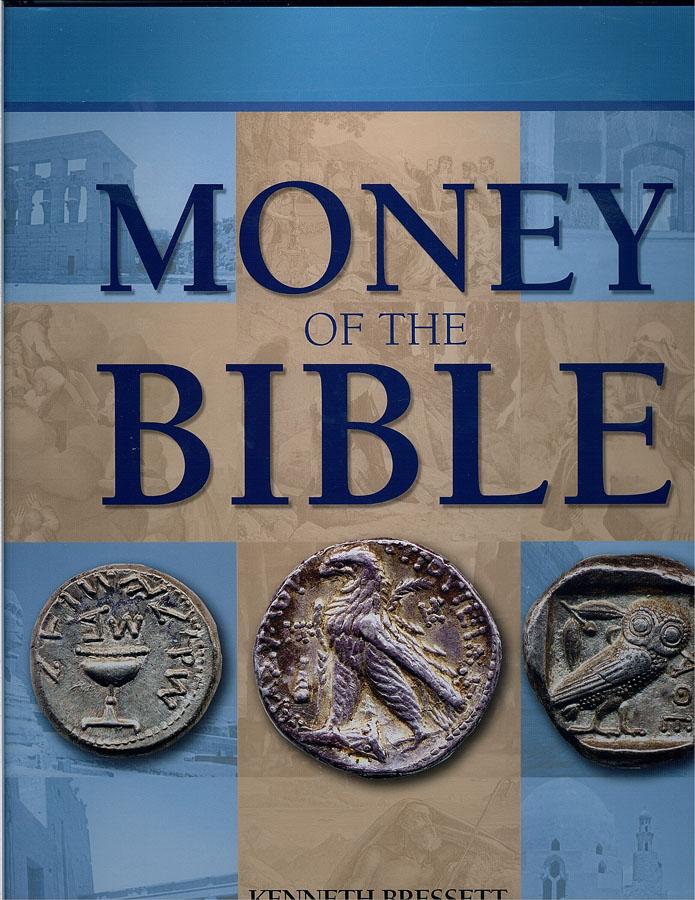 Picture of the front cover of the book entitled Money of the Bible.