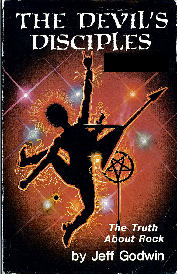 Picture of the front cover of the book entitled The Devil's Disciples: The Truth About Rock.