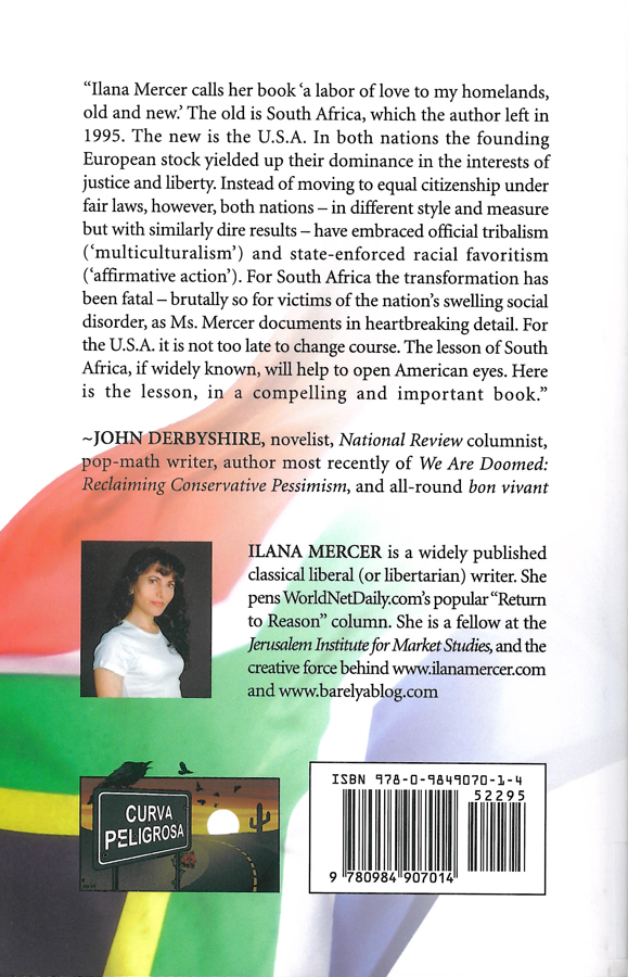 Picture of the back cover of the book entitled Into the Cannibal's Pot