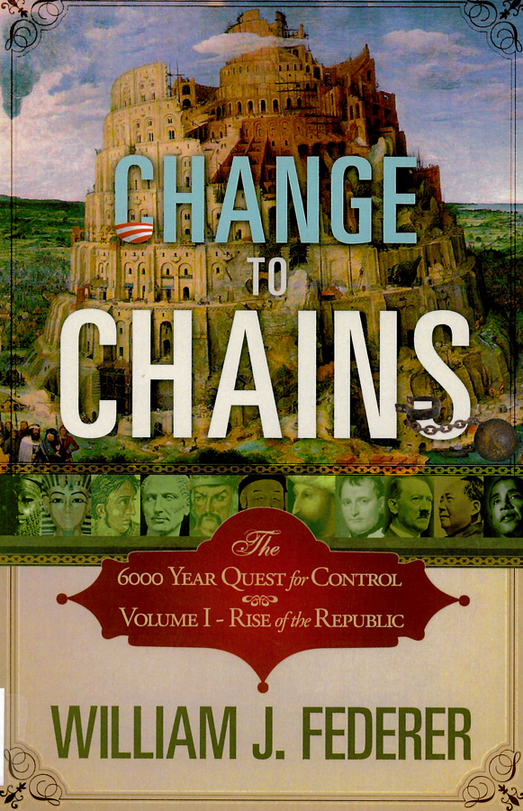 Picture of the front cover of the book entitled Change to Chains.