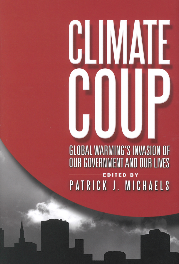 Picture of the front cover of the book entitled Climate Coup