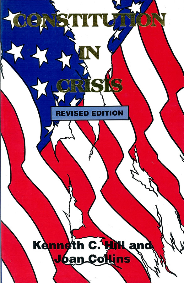 Picture of the front cover of the book entitled Constitution In Crisis.