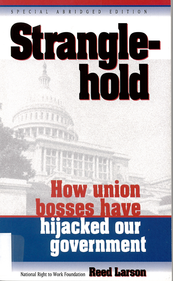Picture of the front cover of the book entitled Strangle-hold.