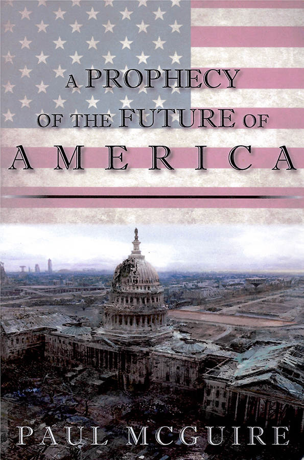 Picture of the front cover of the book entitled A Prophecy of the Future of America.