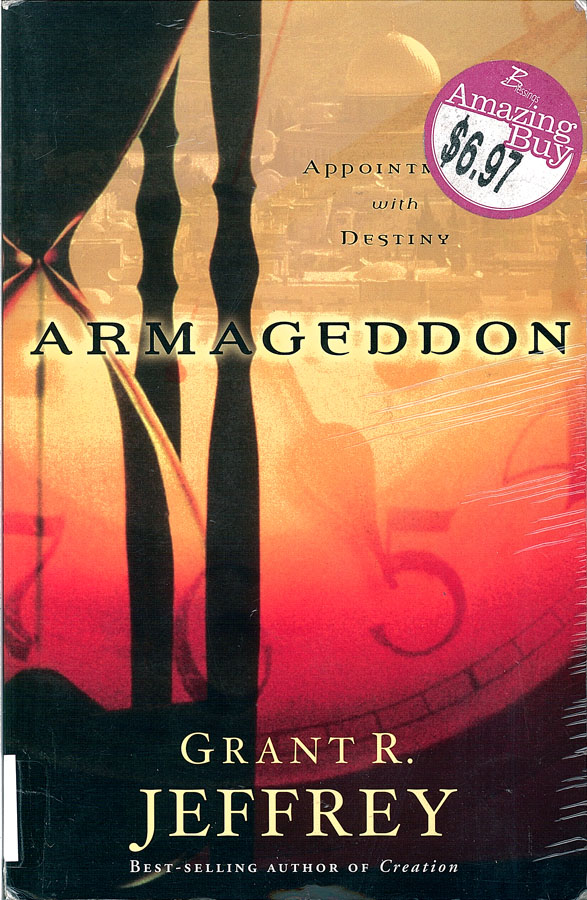 Picture of the front cover of the book entitled Armageddon.