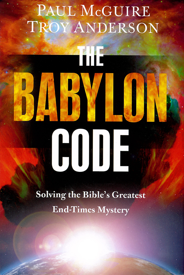 Picture of the front cover of the book entitled The Babylon Code.