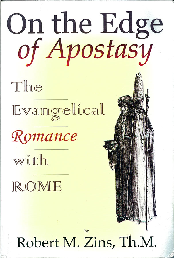 Picture of the front cover of the book entitled On the Edge of Apostacy.