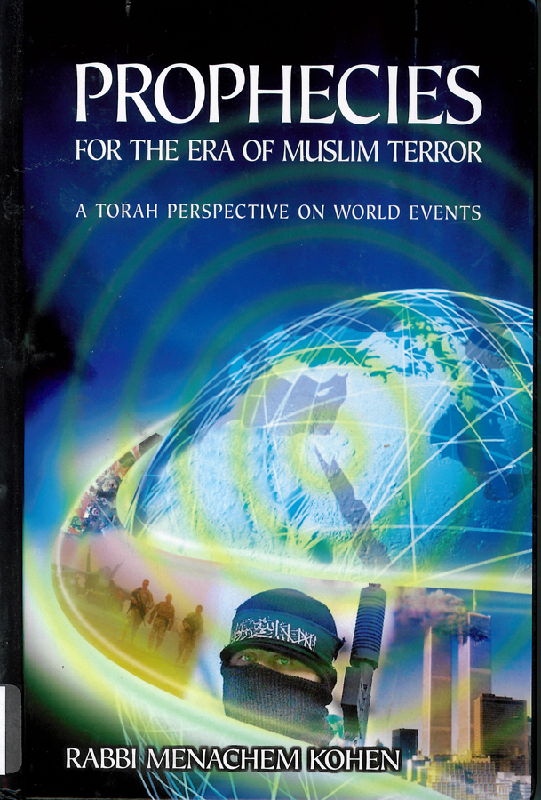 Picture of the front cover of the book entitled Prophecies for the Era of Muslim Terror.