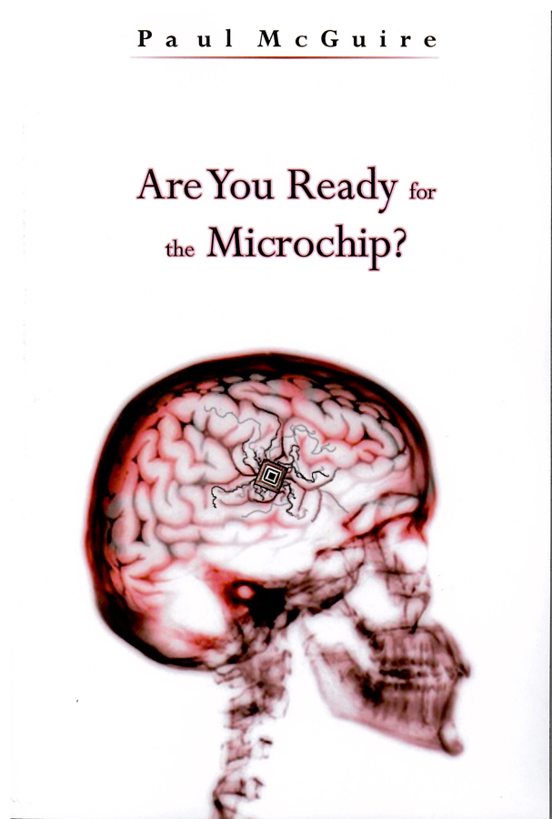 Picture of the front cover of the book entitled Are You Ready for the Microchip?.