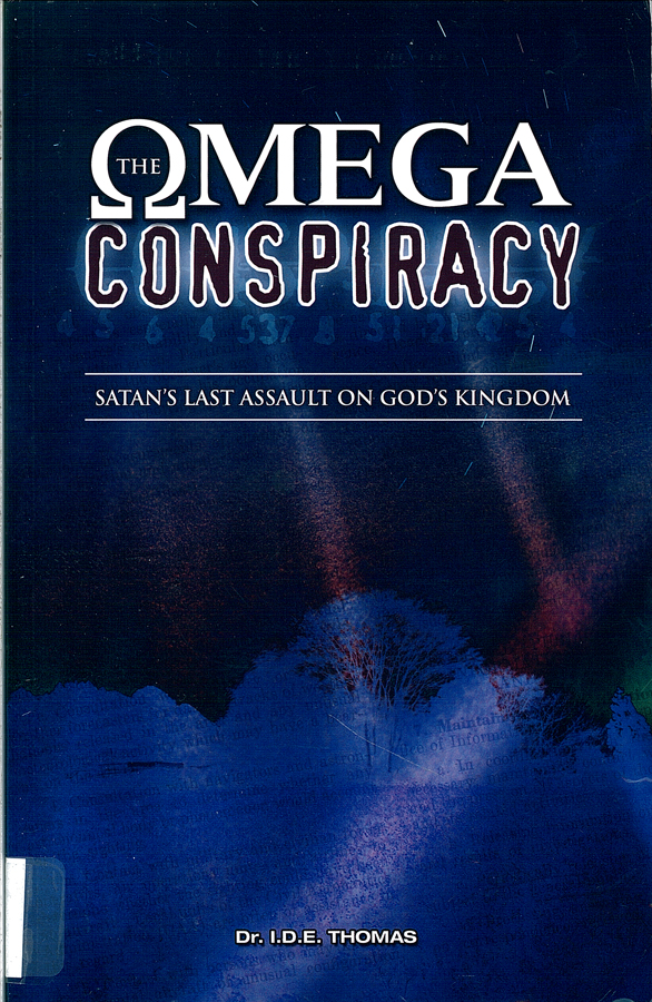 Picture of the front cover of the book entitled The Omega Conspiracy.