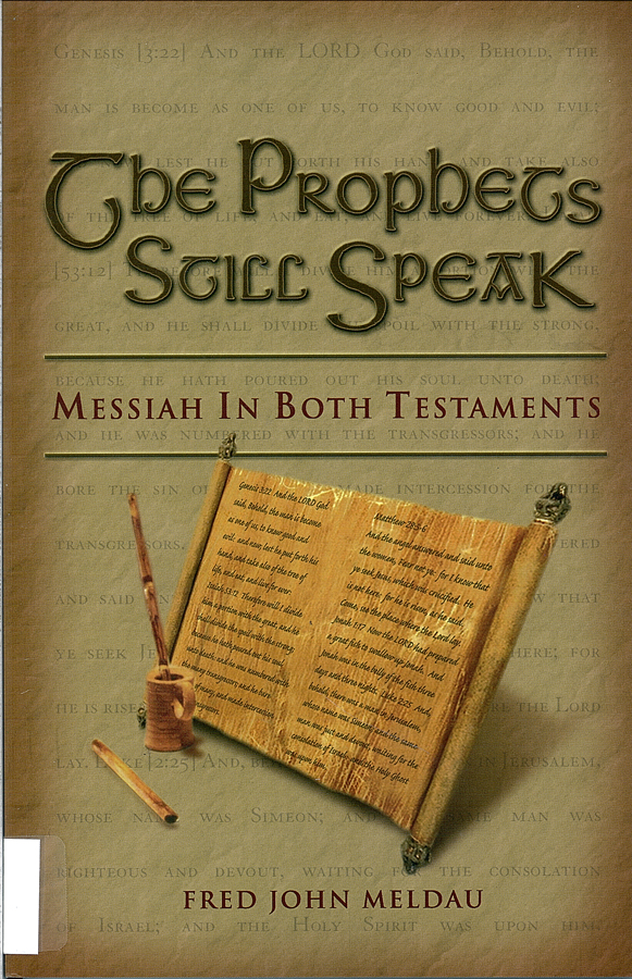 Picture of the front cover of the book entitled The Prophets Still Speak.