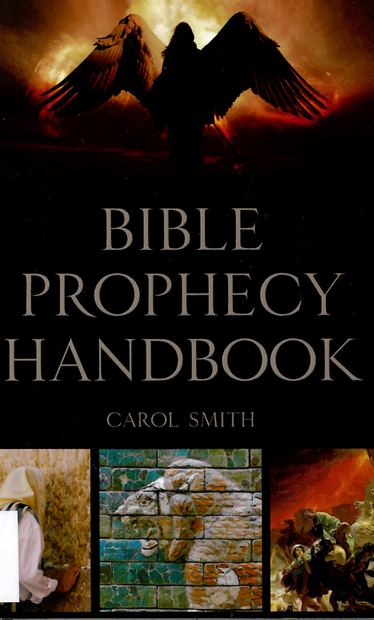 Picture of the front cover of the book entitled Bible Prophecy Handbook.