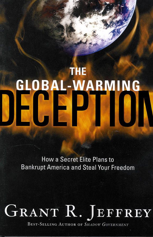 Picture of the front cover of the book entitled The Global-Warming Deception.