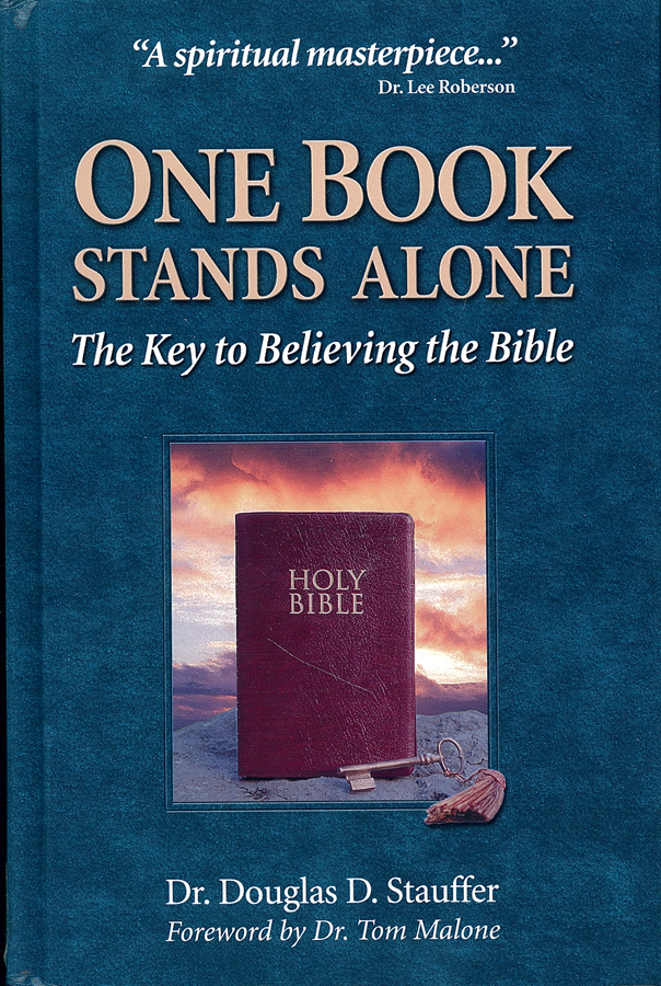 Picture of the front cover of the book entitled One Book Stands Alone.