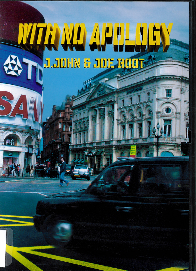 Picture of the front cover of the DVD entitled With No Apology.