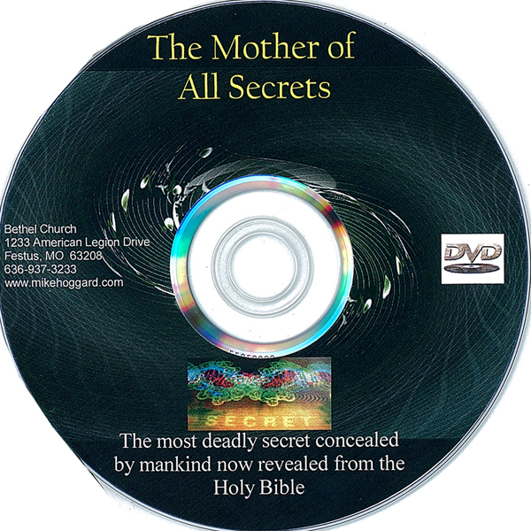 Picture of the front cover of the DVD entitled The Mother of All Secrets.