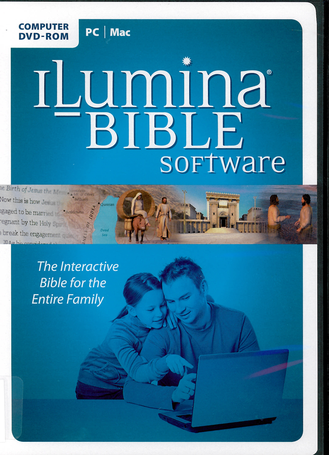 Picture of the front cover of the DVD entitled Ilumina Bible Software.