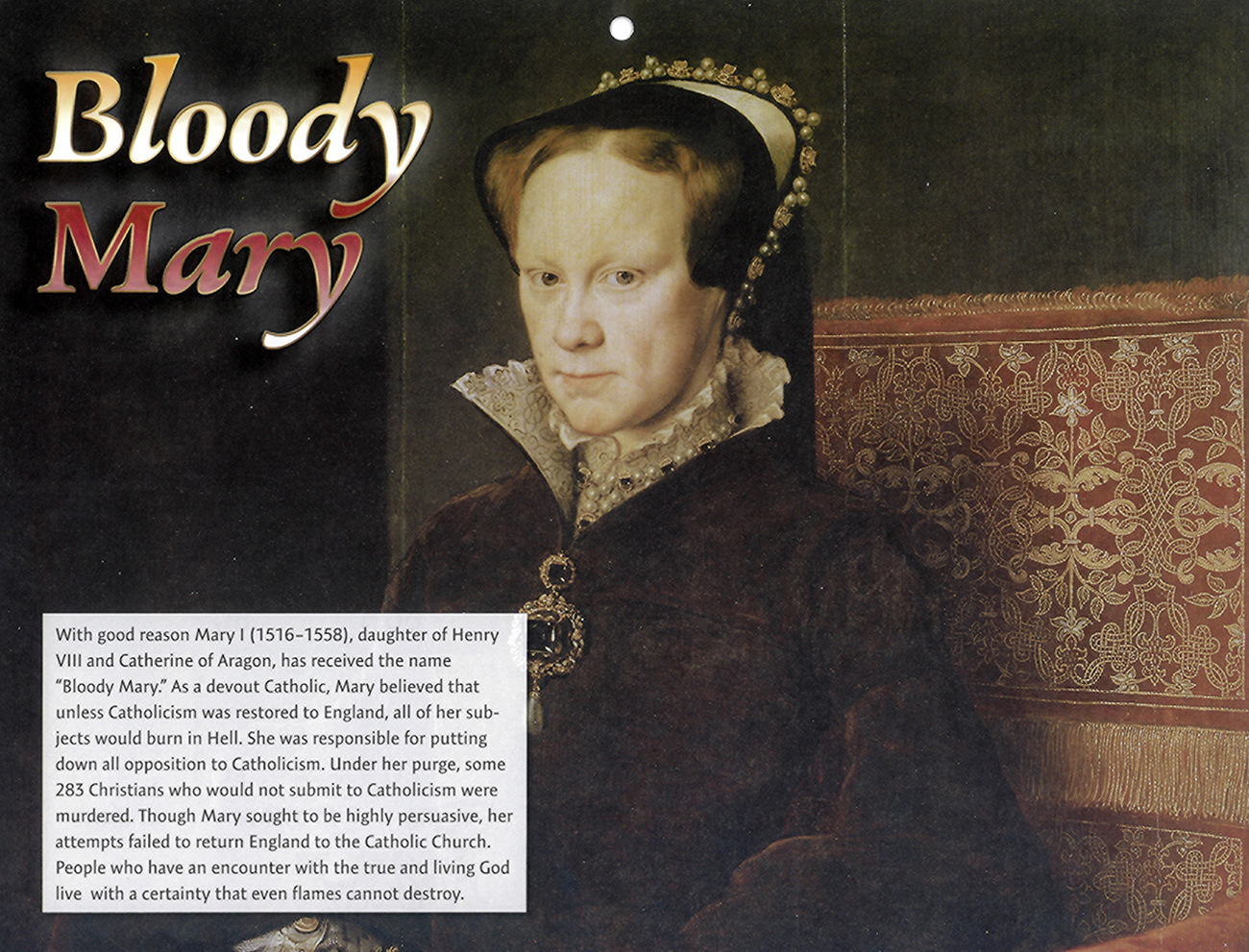2016 Prophecy Calendar: September - Bloody Mary
