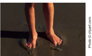 Picture the Uniqueness of Human Feet Picture Showing the Uniqueness of Human Feet