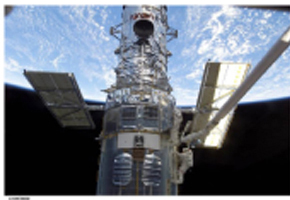 Picture of the Hubble Telescope Picture of the Hubble Telescope