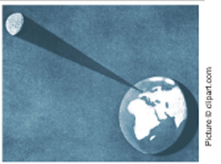 Picture Showing the Path of Totality is Quite Small for a Total Eclipse Picture Showing the Path of Totality is Quite Small for a Total Eclipse