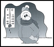 Picture of the Earth Being Cold