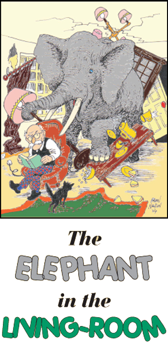 Front Page: The Elephant in the Living Room Front Page: The Elephant in the Living Room
