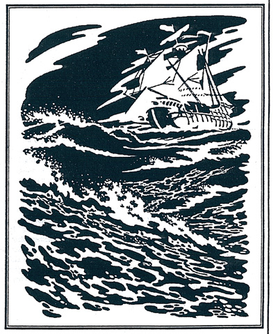 Picture of a Ship in a Raging Sea Picture of a Ship in a Raging Sea