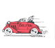 Picture of illustrating you in a car.