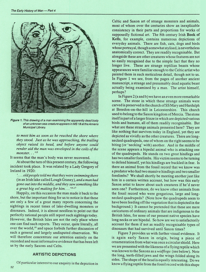 Living Dinosaurs from Anglo-Saxon and other Early Records Living Dinosaurs from Anglo-Saxon and other Early Records