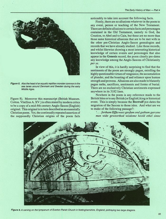 Living Dinosaurs from Anglo-Saxon and other Early Records Living Dinosaurs from Anglo-Saxon and other Early Records