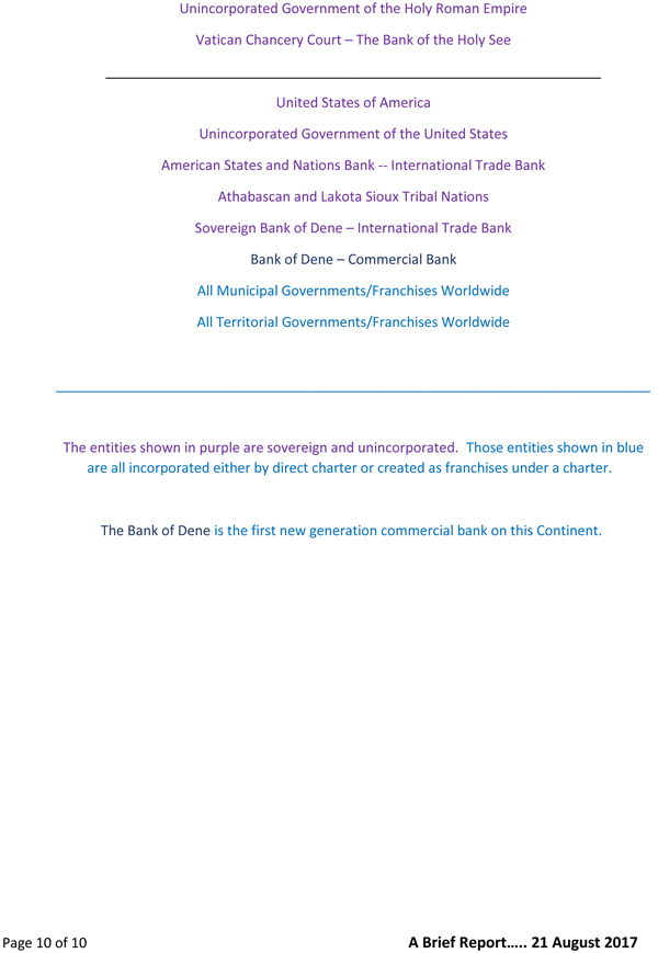 A Brief Report For Those Trying To Understand The New World: Page 10