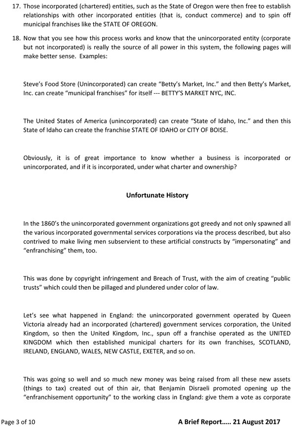 A Brief Report For Those Trying To Understand The New World: Page 3